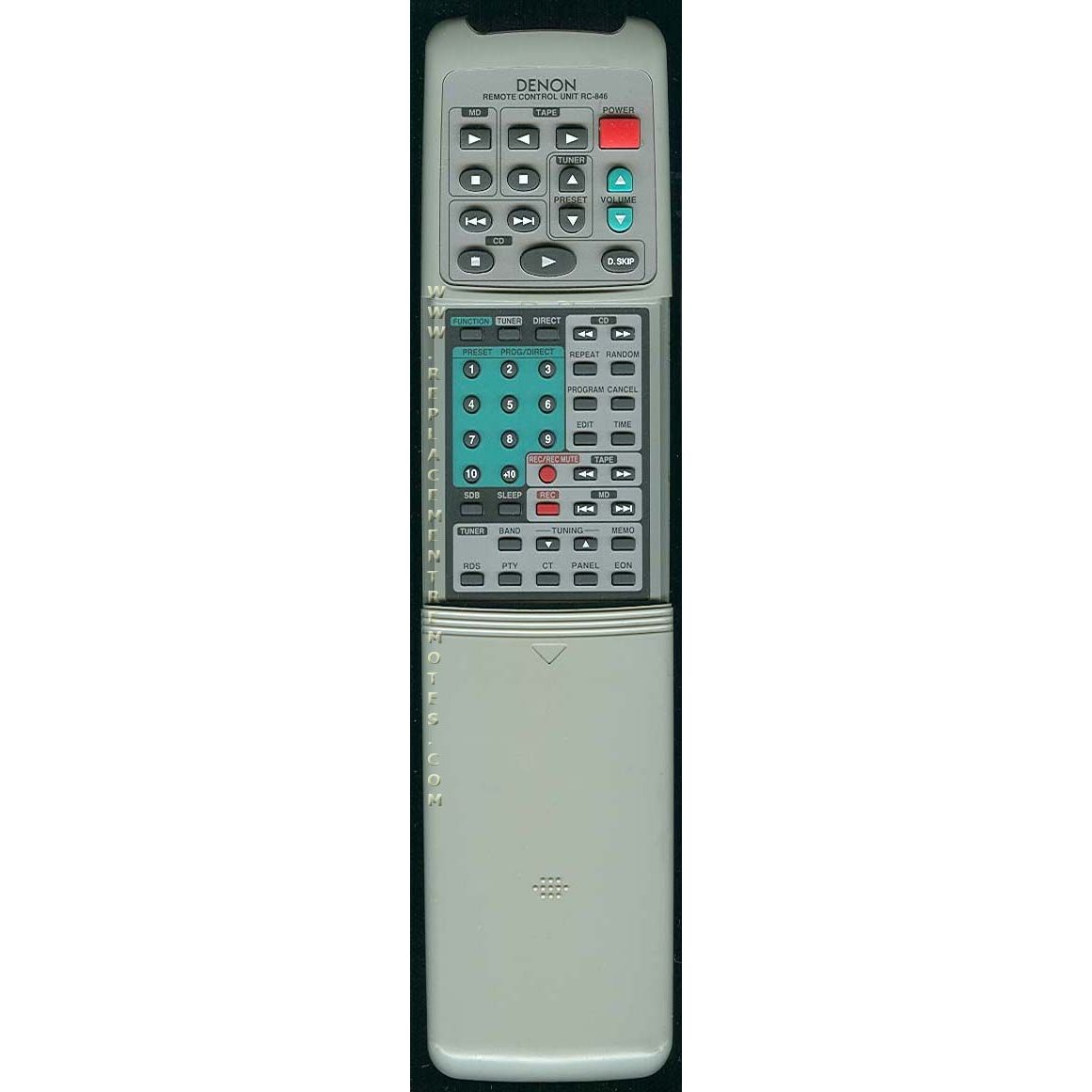 Denon RC846 Audio Remote Control