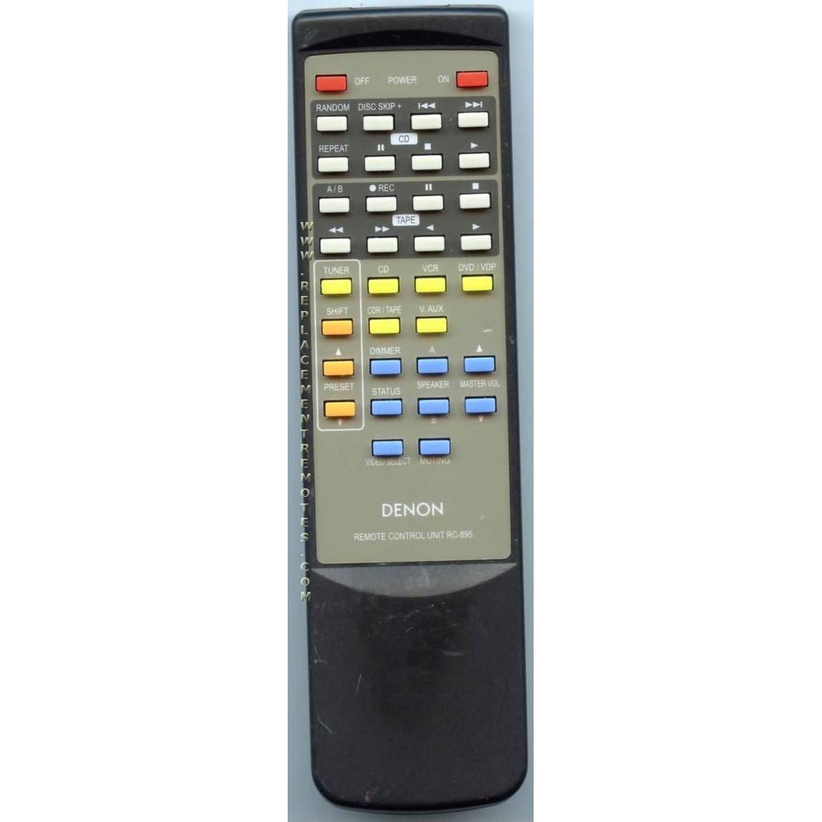 Denon RC895 Audio Remote Control