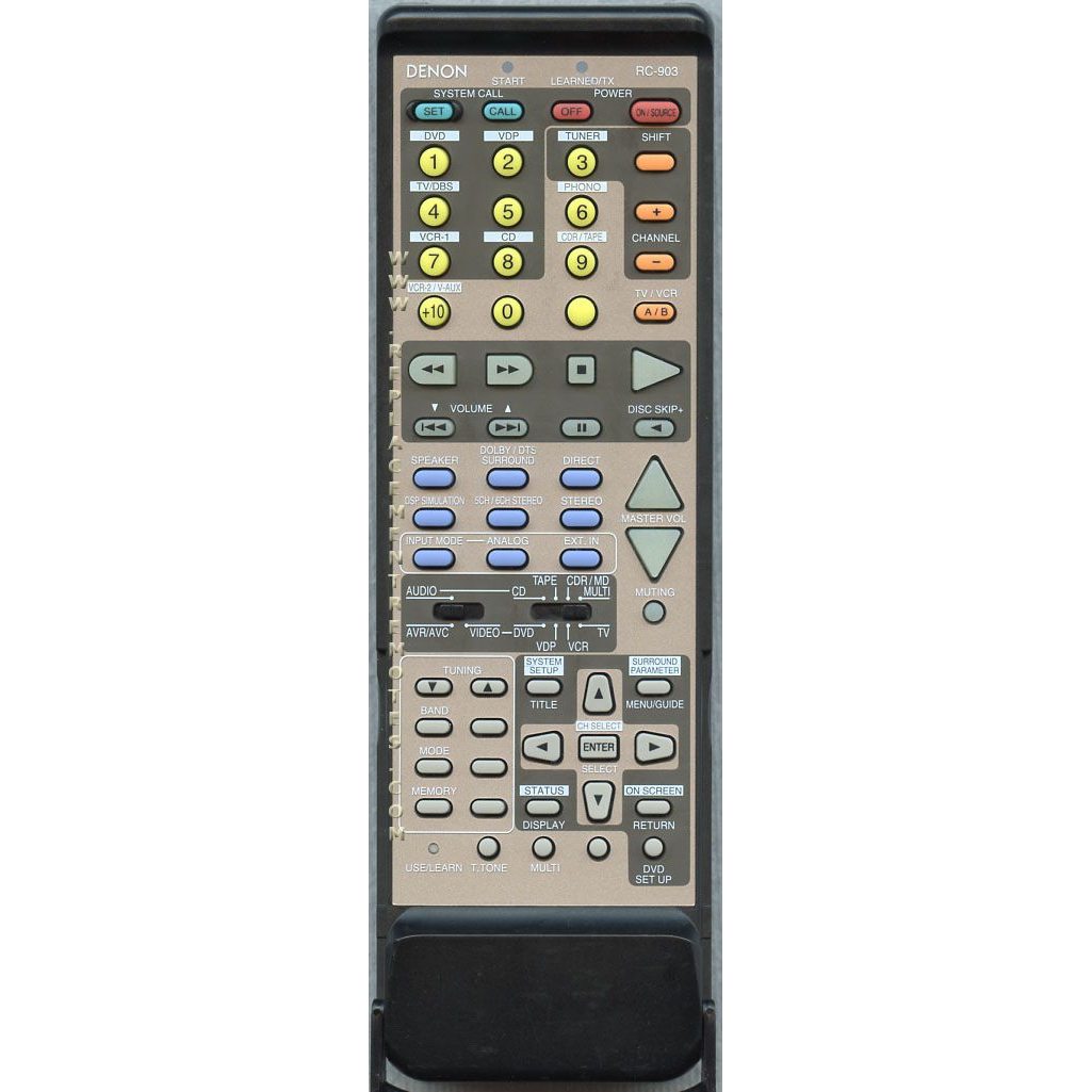 Control remoto de audio Denon RC903