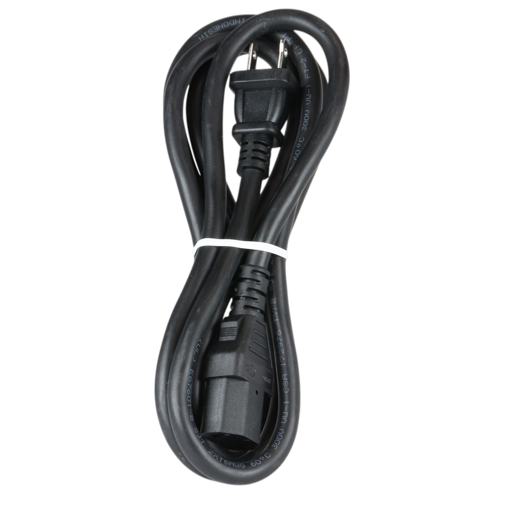 Cable de alimentación de CA Denon | 1,8 m | Hembra de 2 clavijas a macho de 2 clavijas | 125 V CA - 943611501140S - 1,8 metros