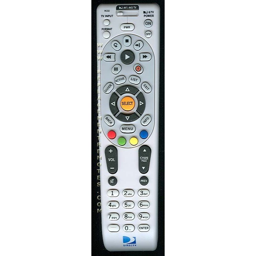 DirecTv RC32 Satellite Remote Control