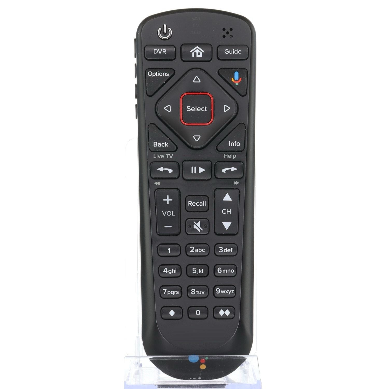Dish-Network 54.1 UHF 2G WITH GOOGLE VOICE Satellite Remote Control - 218252