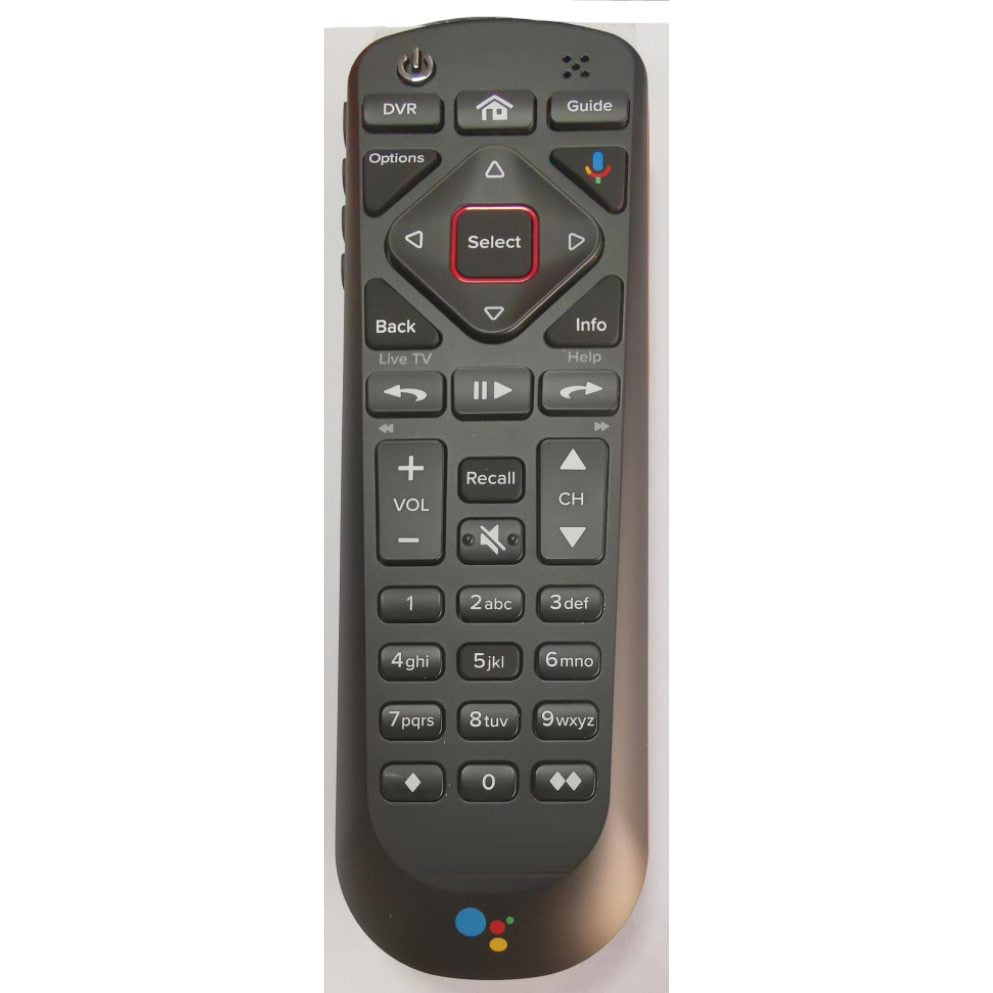 Dish-Network 54.3 UHF 2G for Hopper with Google Assistant Satellite Remote Control - 219243