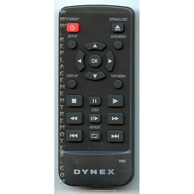 Control remoto de DVD Dynex D052
