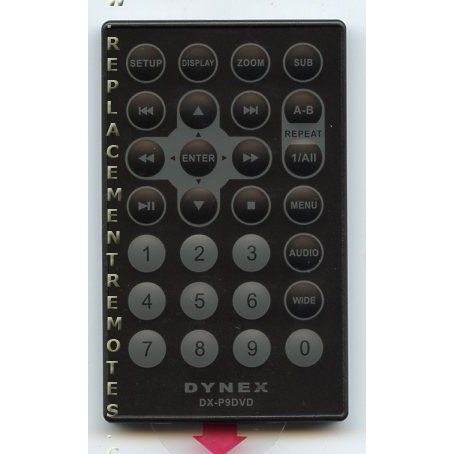 Control remoto de DVD Dynex DXP9DVD
