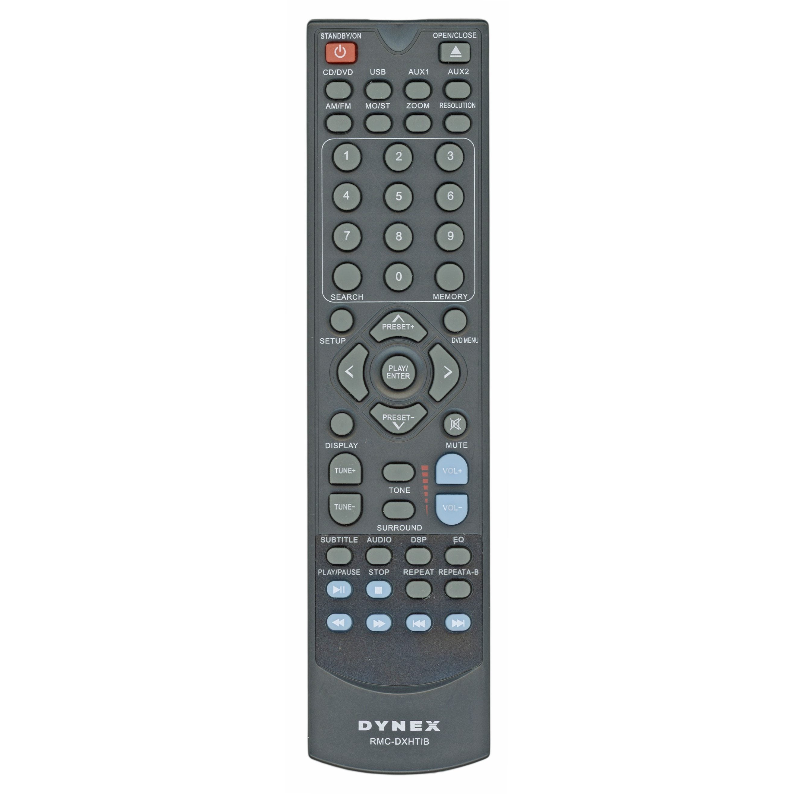 Control remoto para cine en casa Dynex RMCDXHTIB