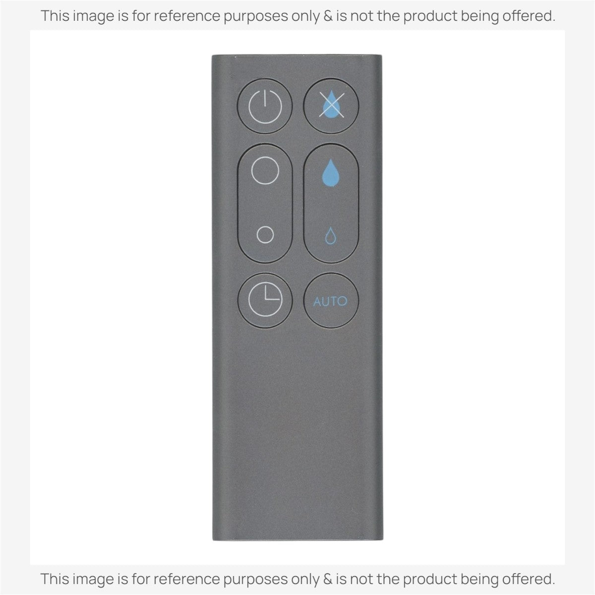 Substitute for Dyson AM10 Bladeless Ultrasonic Cool-mist Humidifier Fan Remote Control 966569, 966569-06 [RRDYS01]
