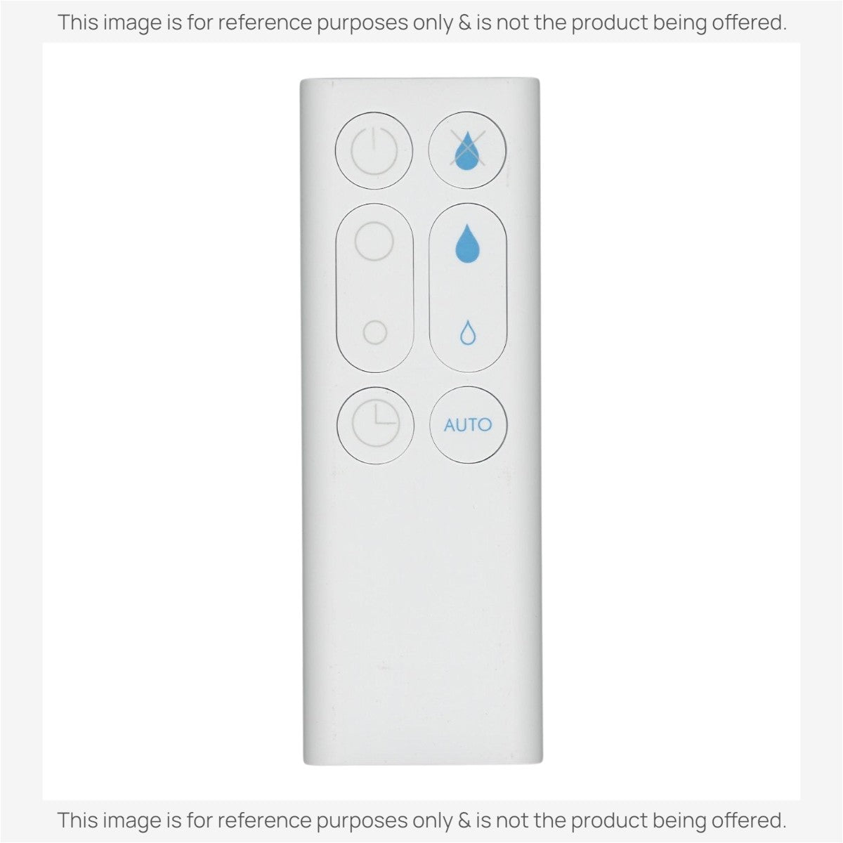 Substitute for Dyson AM10 Bladeless Ultrasonic Cool-mist Humidifier Fan Remote Control 966569, 966569-06 [RRDYS01]