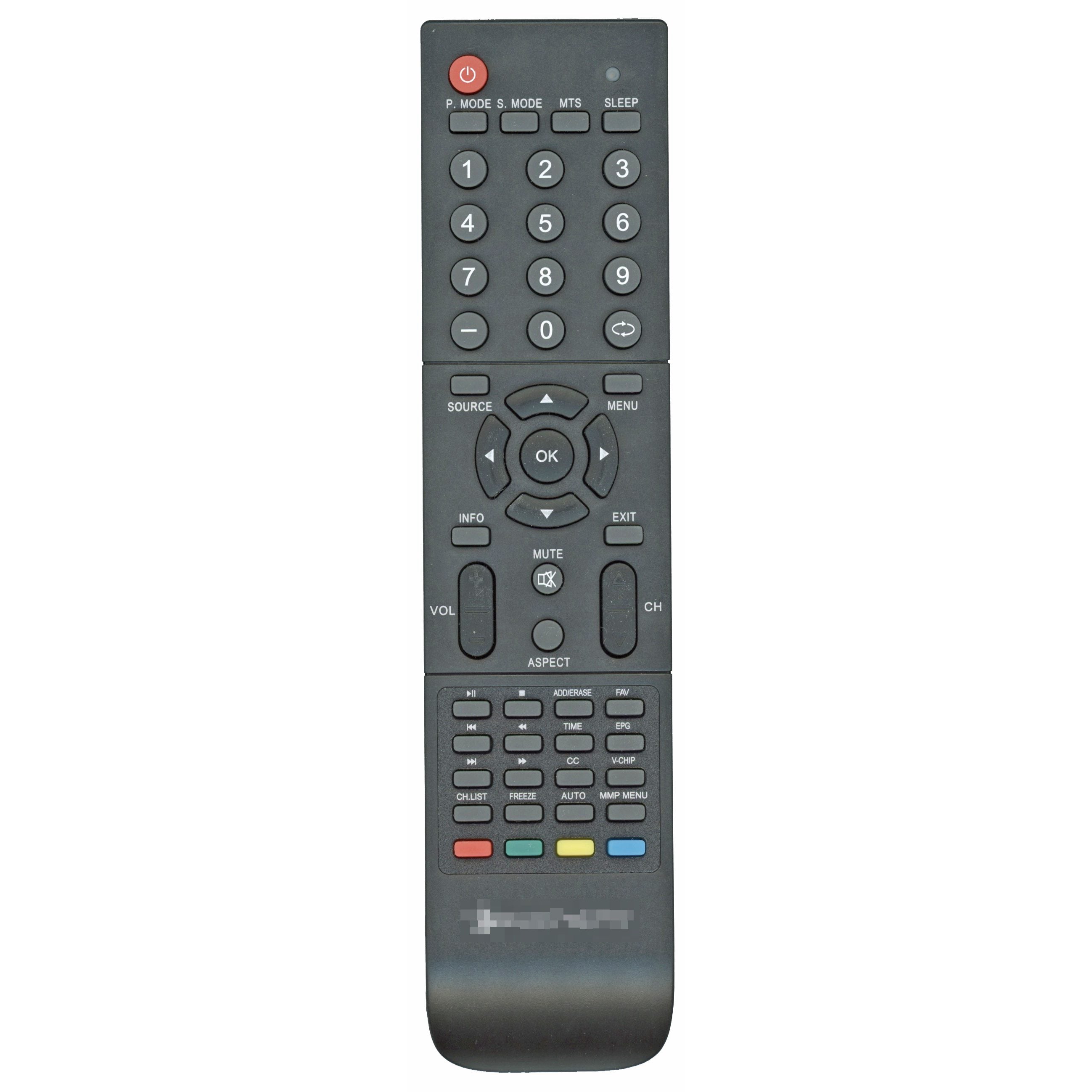 Element L14000000632 TV and TV/DVD COMBO Remote Control - L14000000632