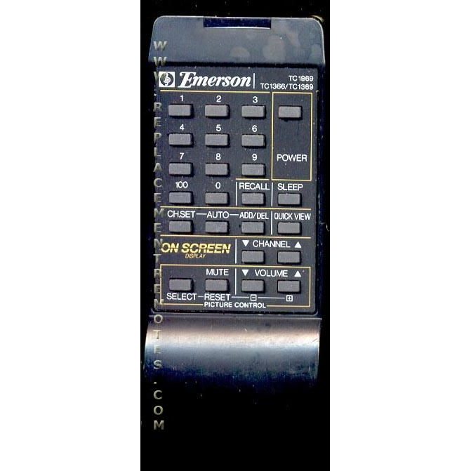 Emerson 614206701 TV Remote Control