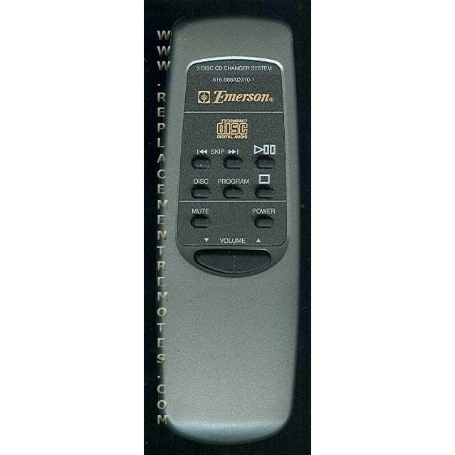 Emerson 616986AD3101 CD Remote Control