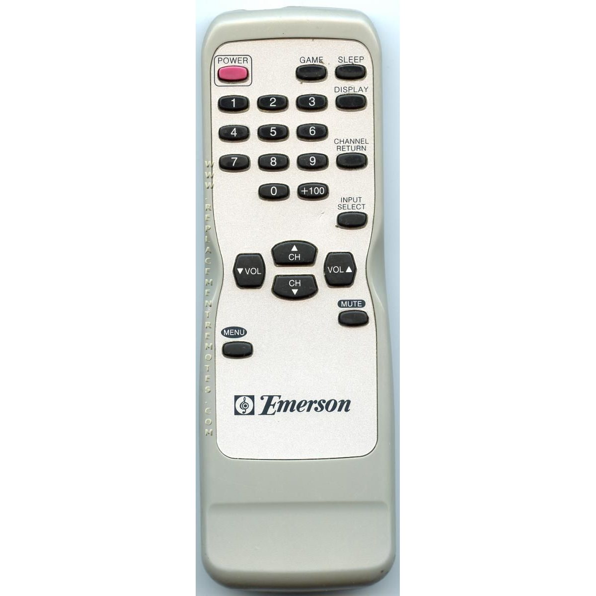 Emerson NE116UD TV Remote Control