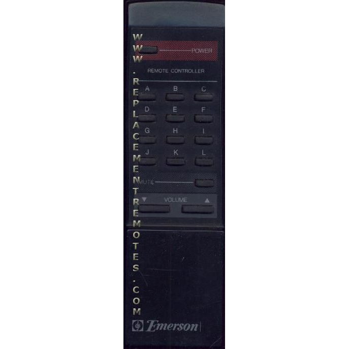 Emerson RC97 TV Remote Control
