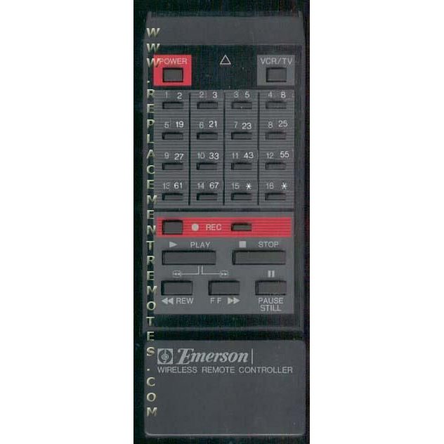 Télécommande TV/magnétoscope Emerson VCR754