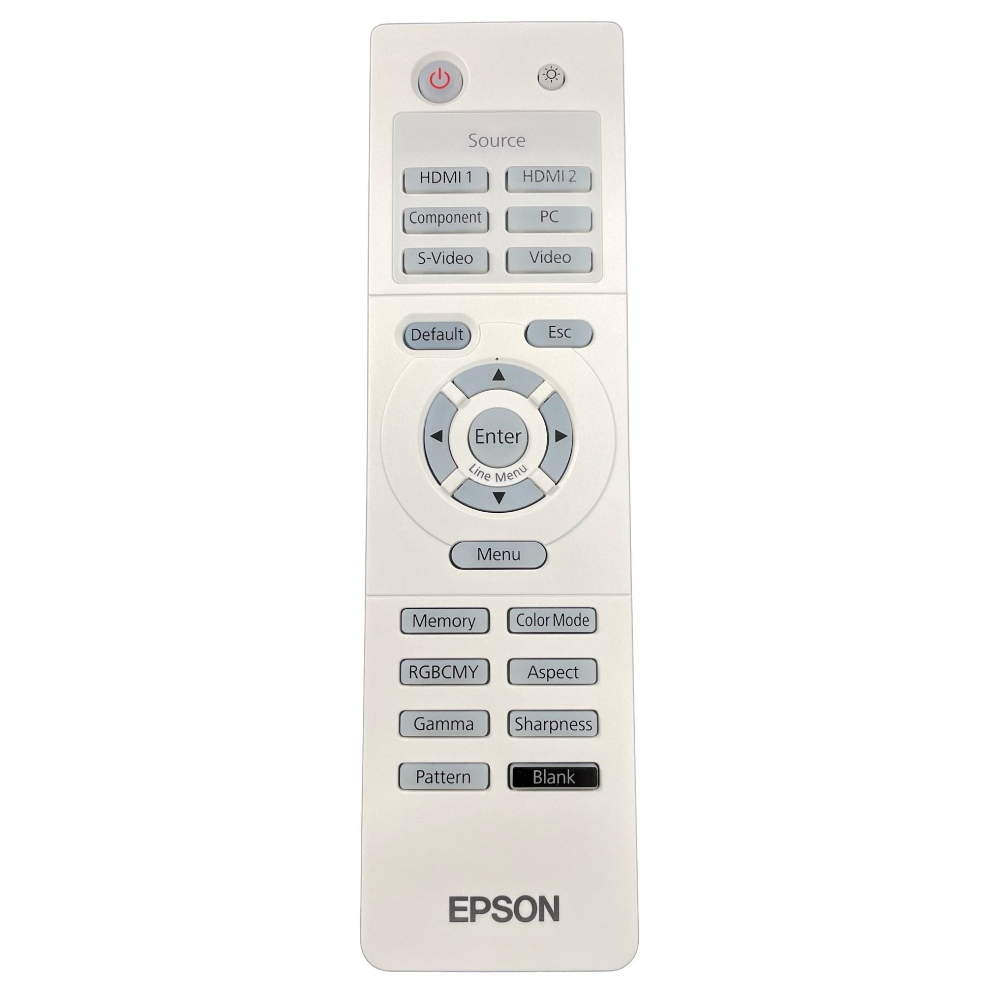 Epson 150015001 Projector Remote Control