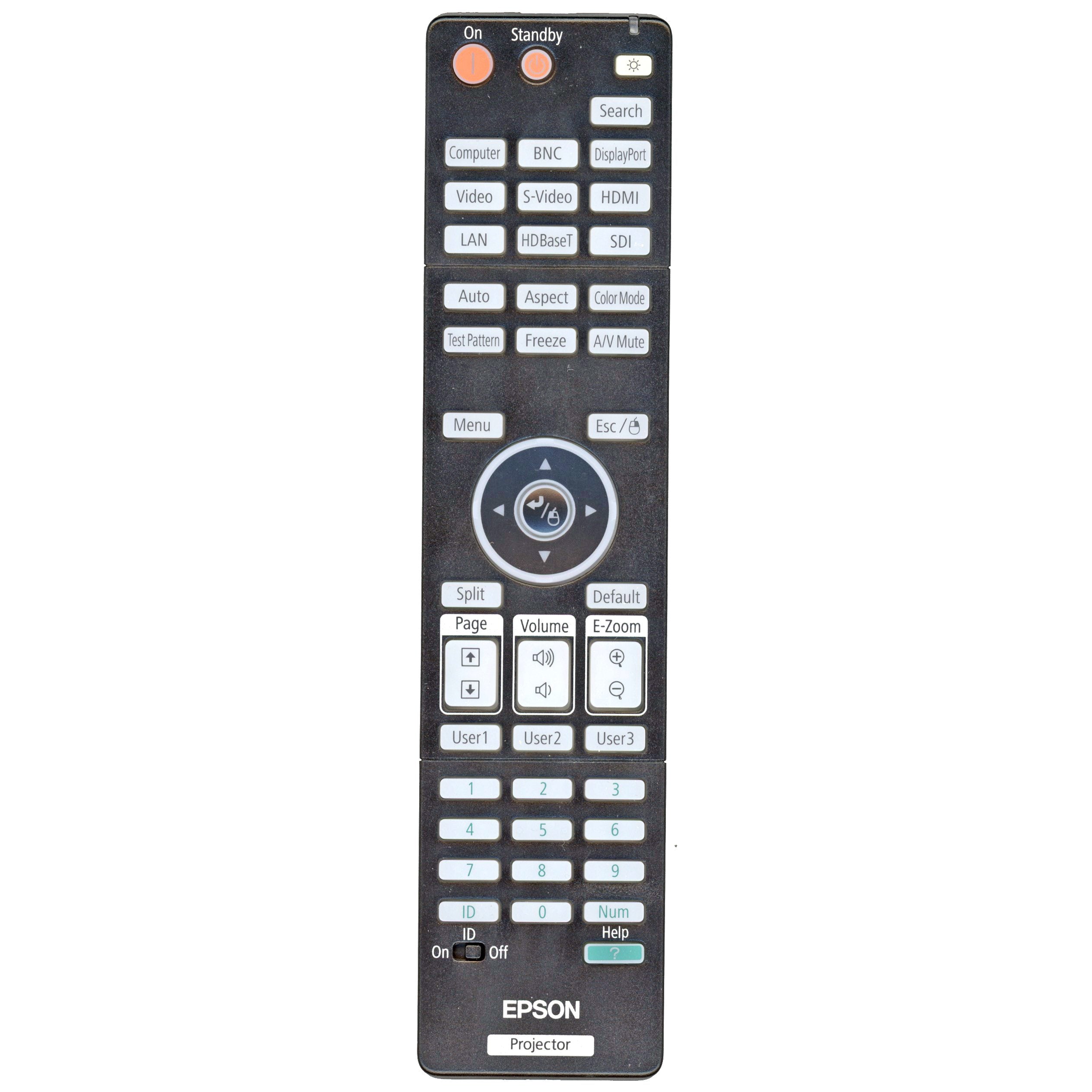 Control remoto del proyector Epson 1582799