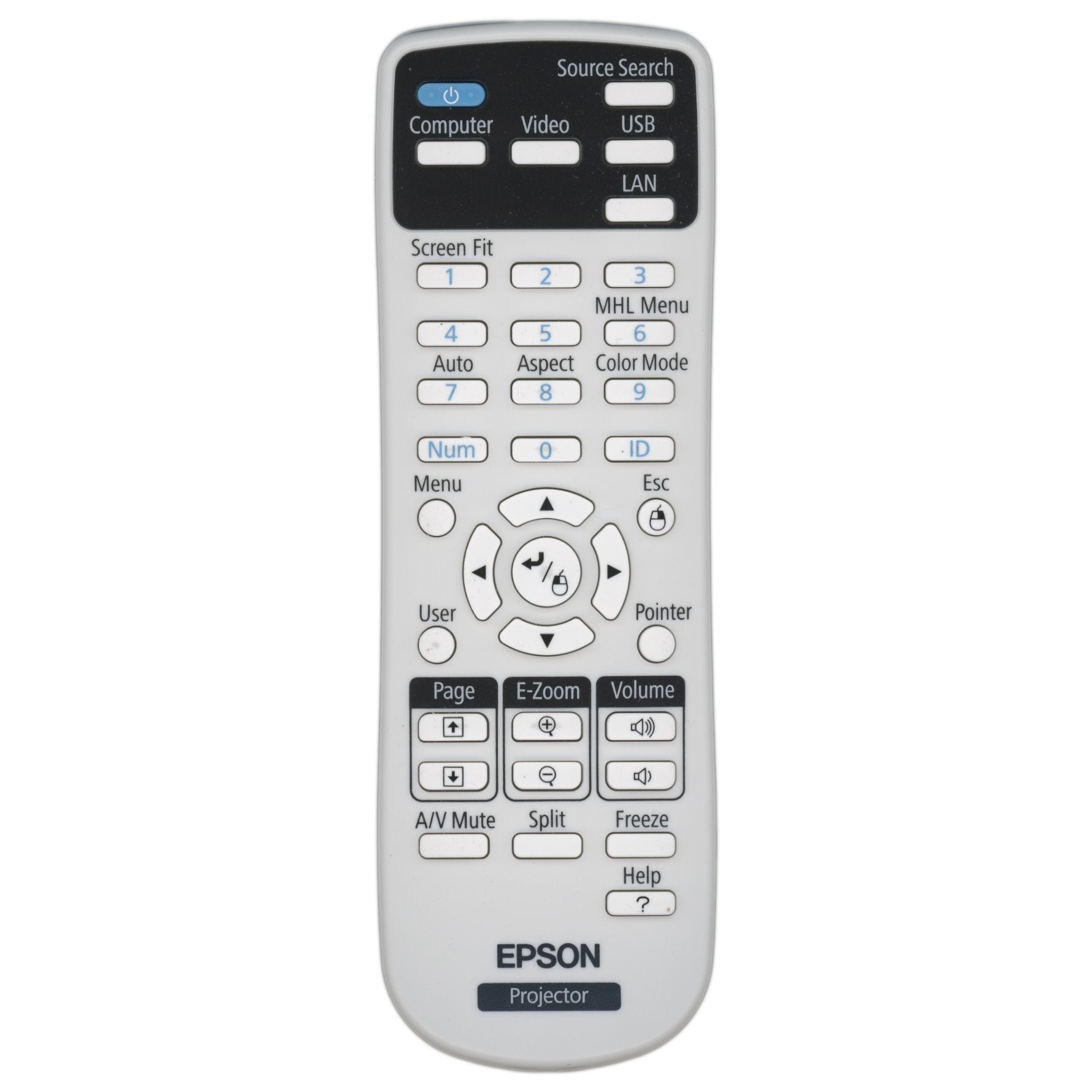 Control remoto del proyector Epson 215572100
