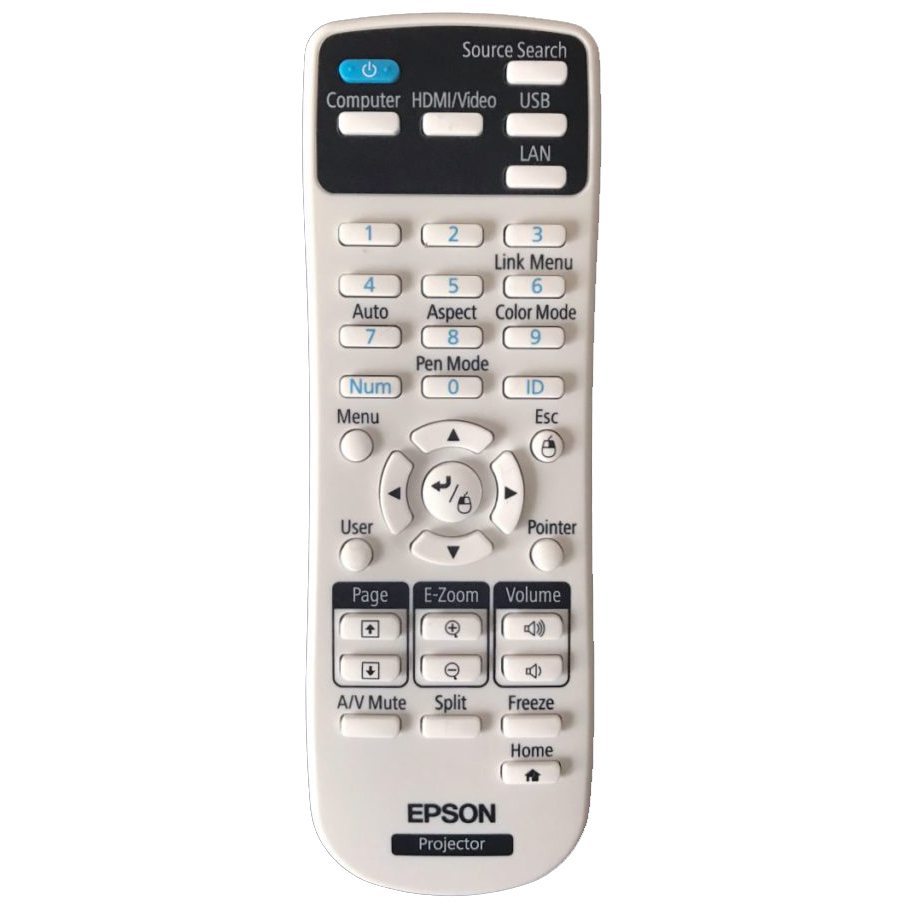 Substitute for Epson 2155721 Projector Remote Control - 215572100 [RR3