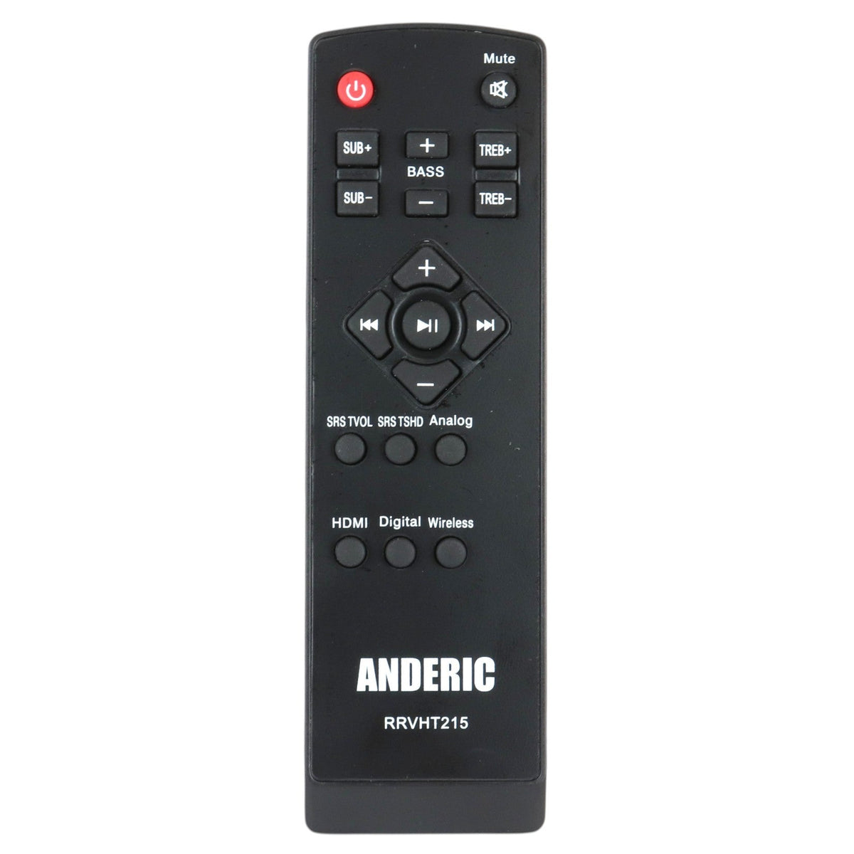 Télécommande de remplacement pour Vizio VHT510 Home Theater [RRVHT215]