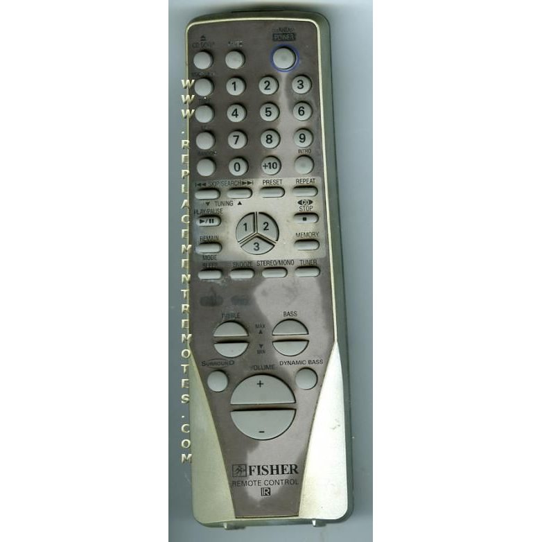 Control remoto de audio Fisher 8001C
