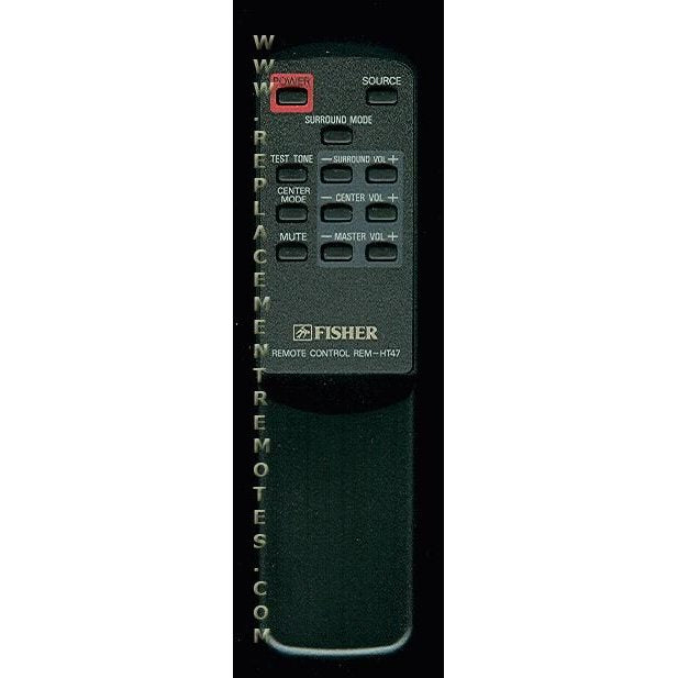 Control remoto de audio Fisher REMHT47