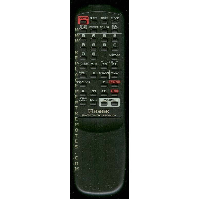 Fisher REMM300 Audio Remote Control