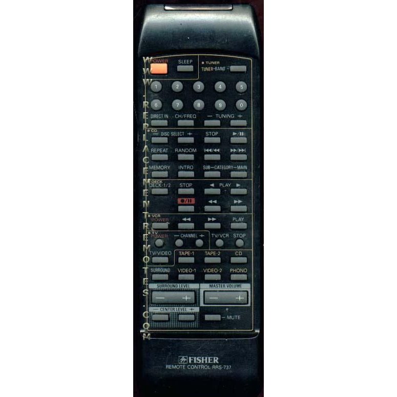 Télécommande audio Fisher RS727