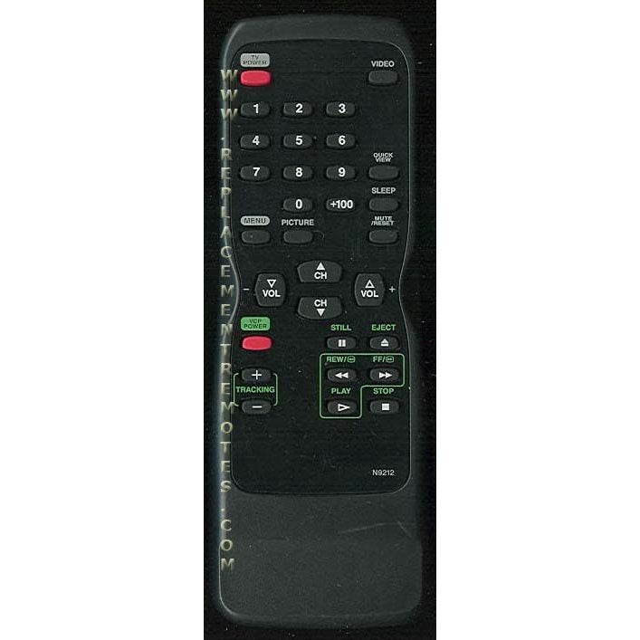 Funai N9212UD TV Remote Control