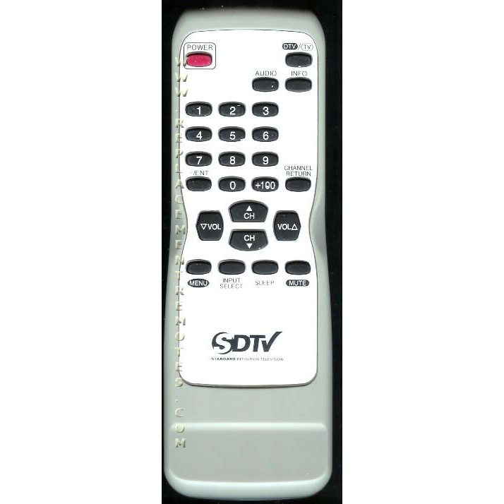 Funai NE601UD Télécommande TV