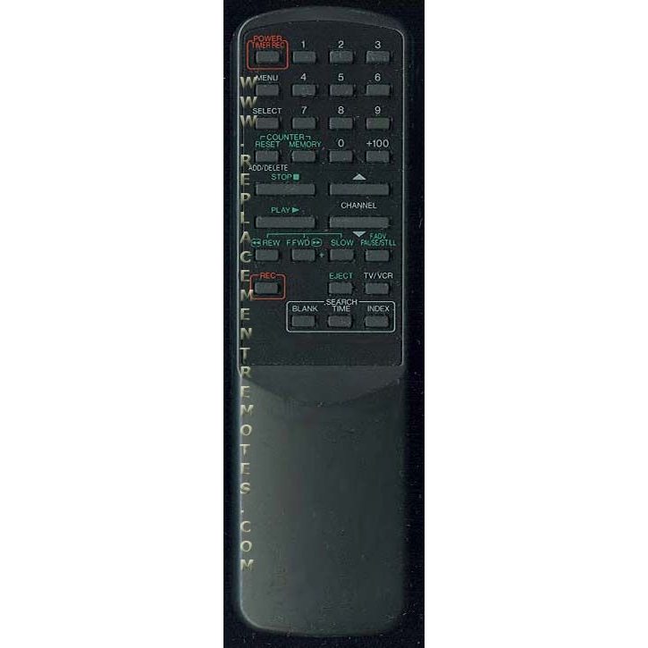 Funai UREMT36SR016 VCR Remote Control