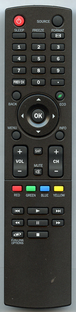 Control remoto de DVD Funai NH200UD Emerson Sylvania