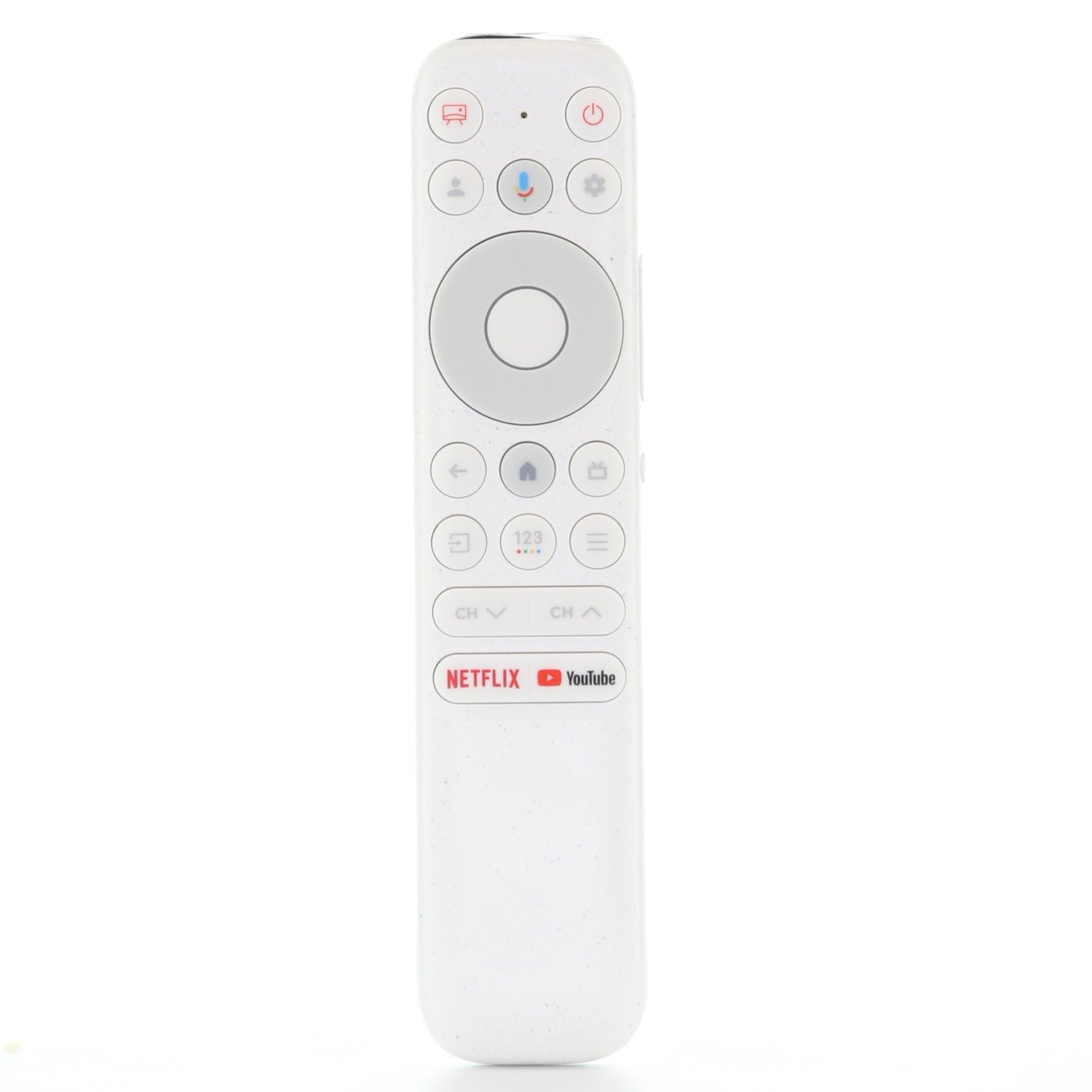 TCL RC902N / FER1 NXTVISION GOOGLE TV Remote Control with Voice | White | Netflix | YouTube - G0401-000232