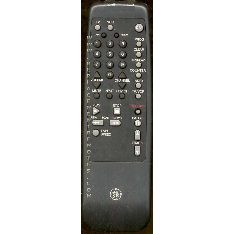 GE General Electric 206030 VCR Remote Control