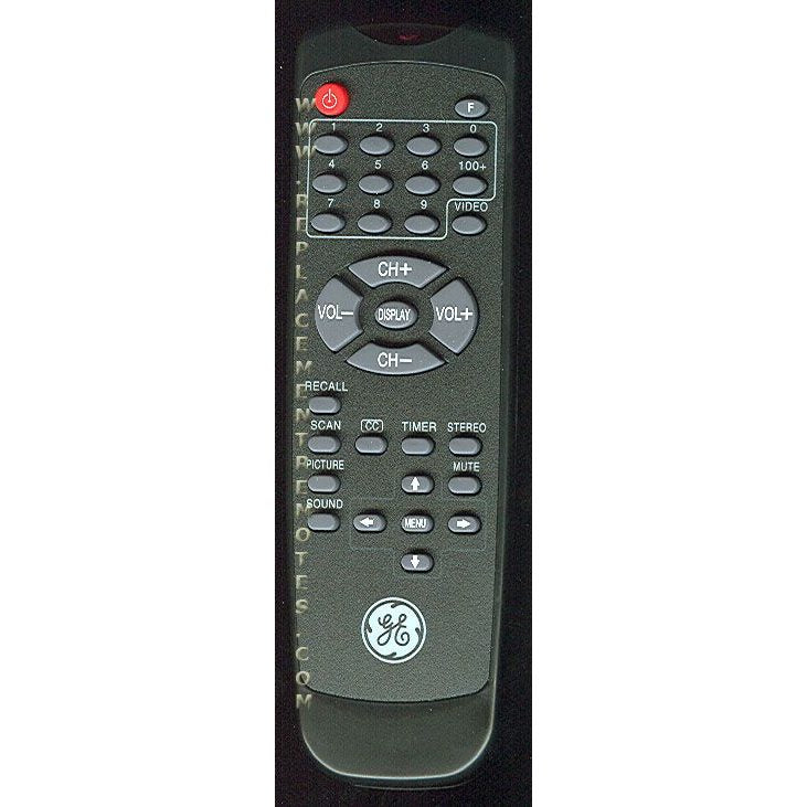 GE General Electric 260564 TV Remote Control