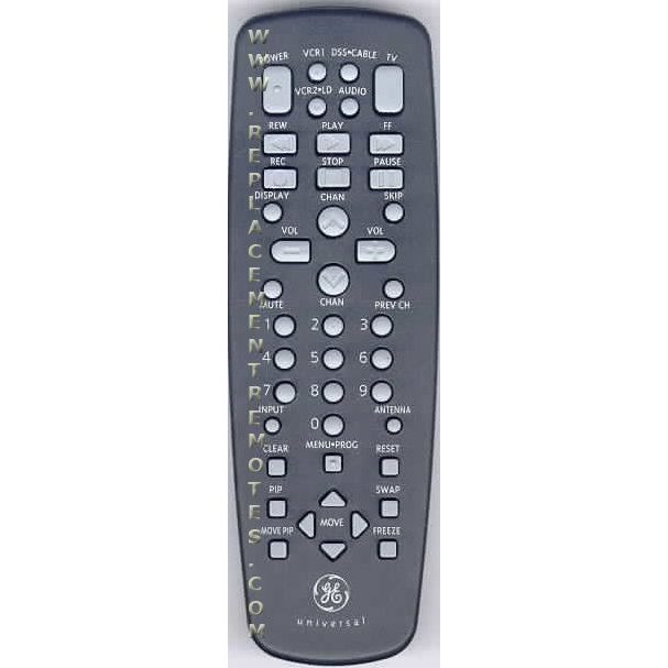 GE General Electric 31GT671 TV Remote Control