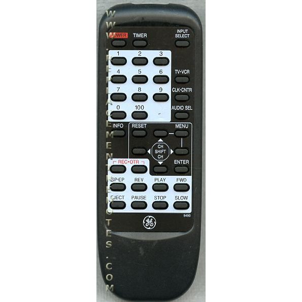 GE General Electric 5450 VCR Remote Control