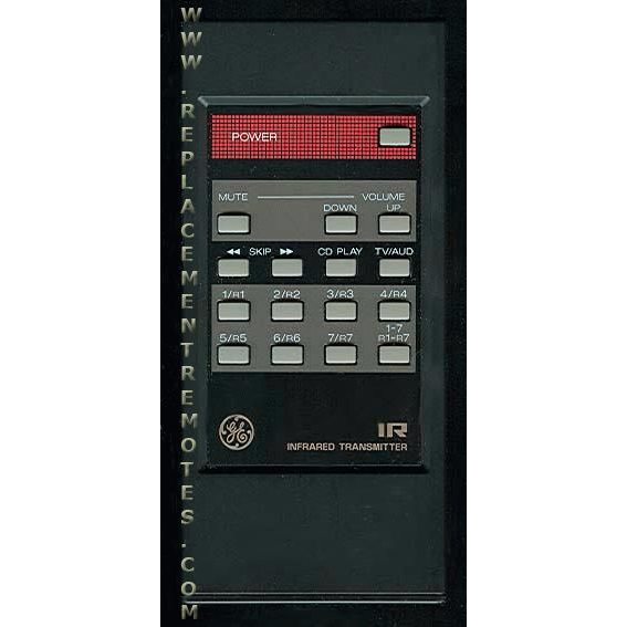 GE General Electric 733U TV Remote Control