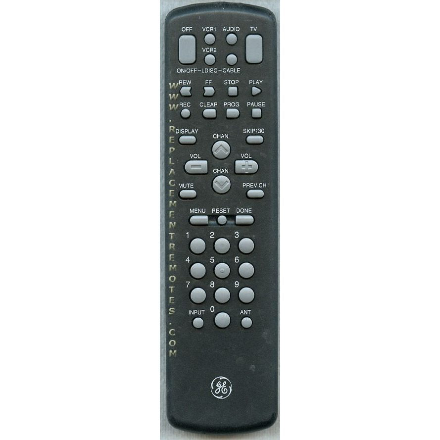 GE General Electric CRK72B2 TV Remote Control