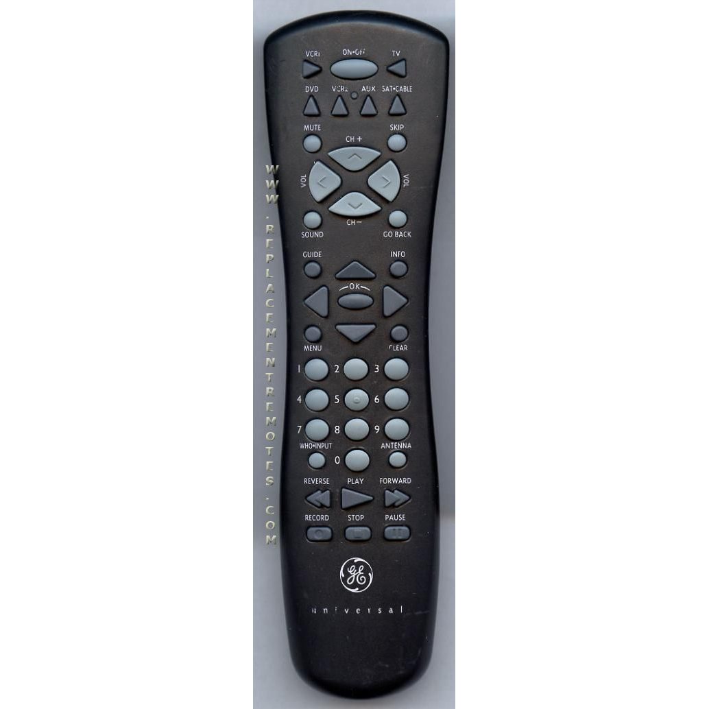 GE General Electric CRK76TF1 TV Remote Control