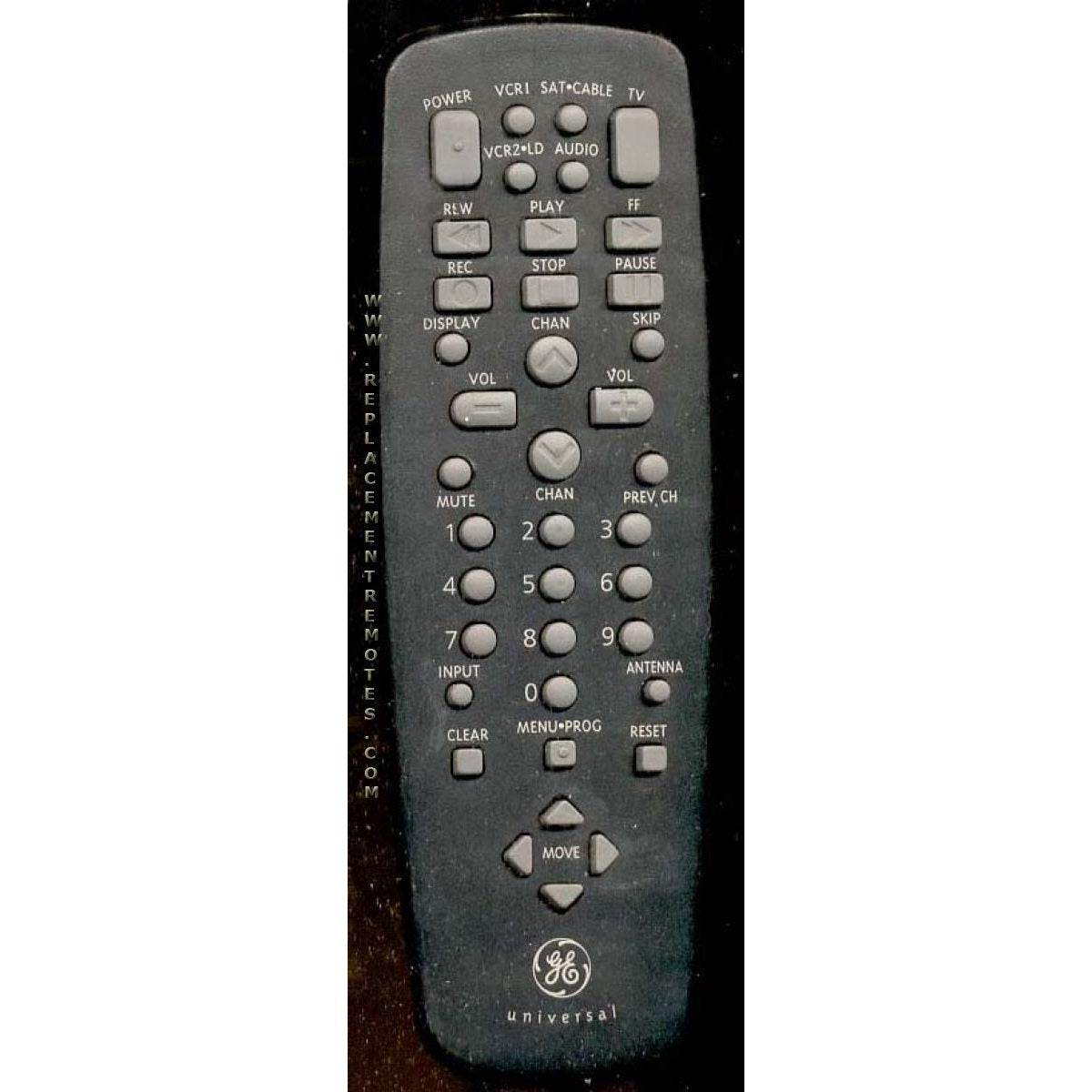 GE General Electric CRK84B2 TV Remote Control