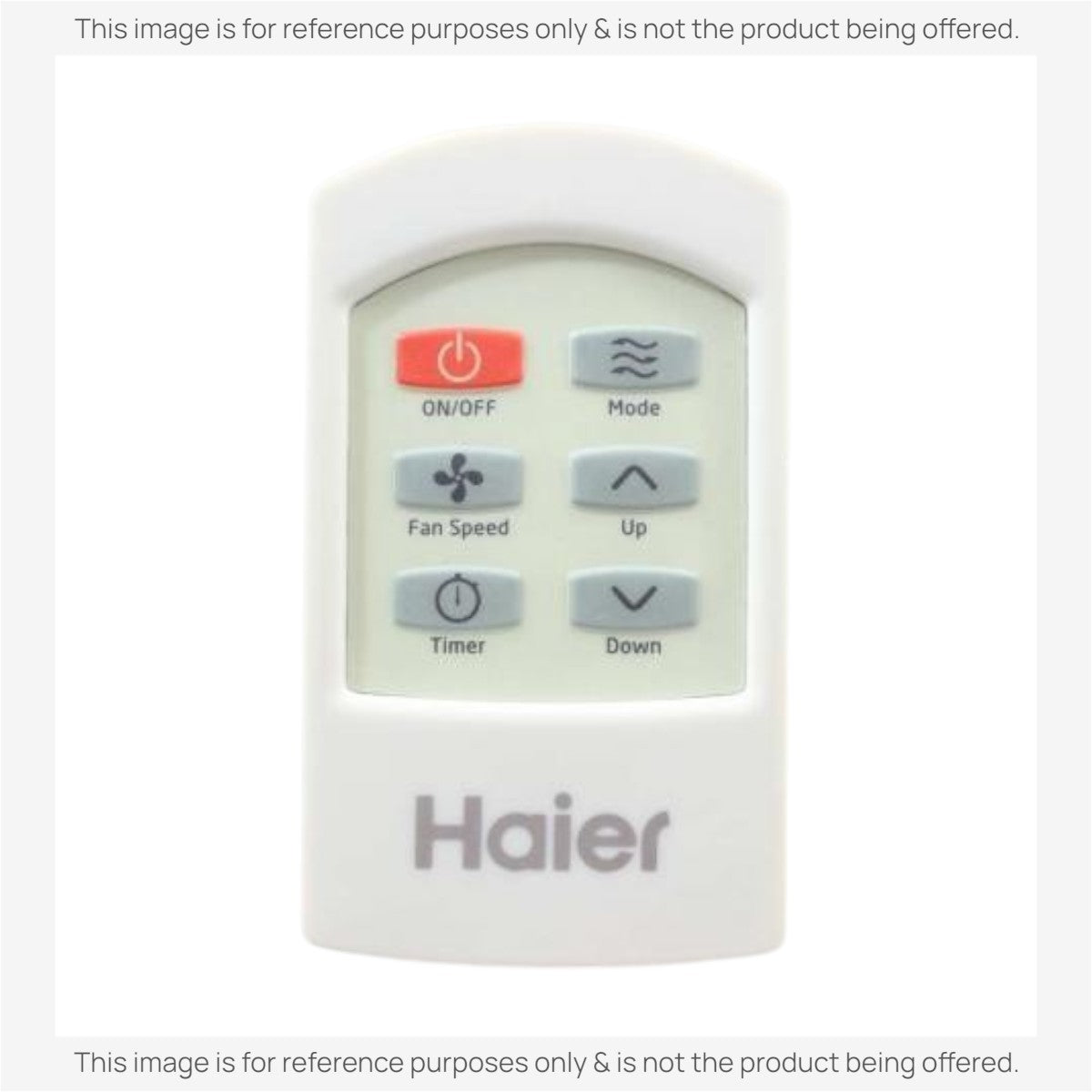 Substitute for Haier (GE) WJ26X23667 Portable Air Conditioner Remote Control [RR2054]