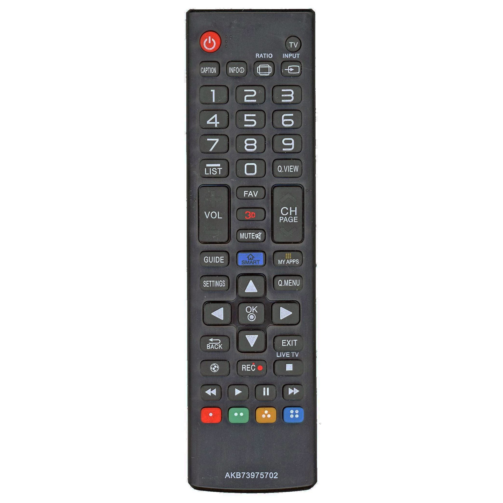 Control remoto genérico AKB73975702 para televisor LG