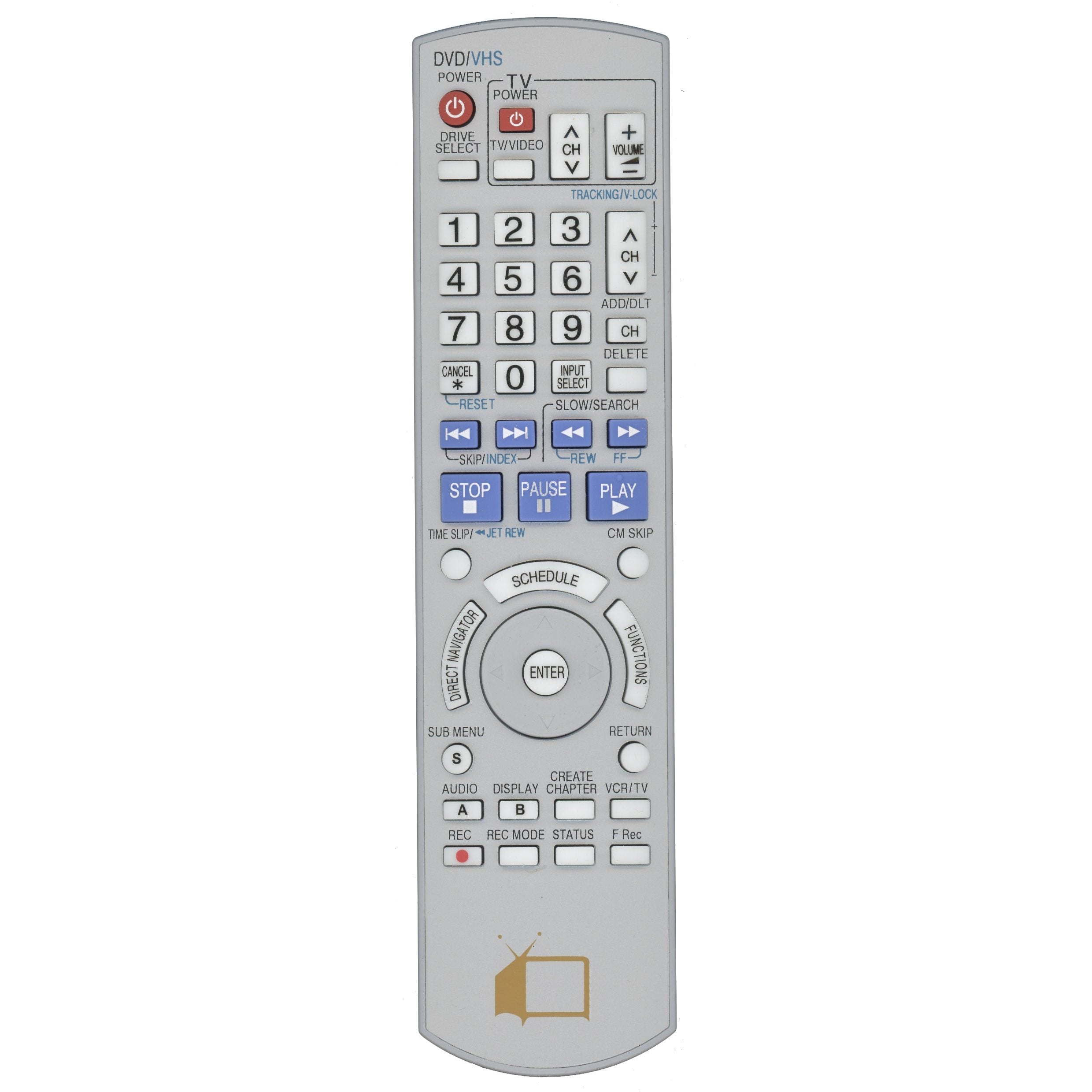 Télécommande générique EUR7659Y10 pour Panasonic DVDR