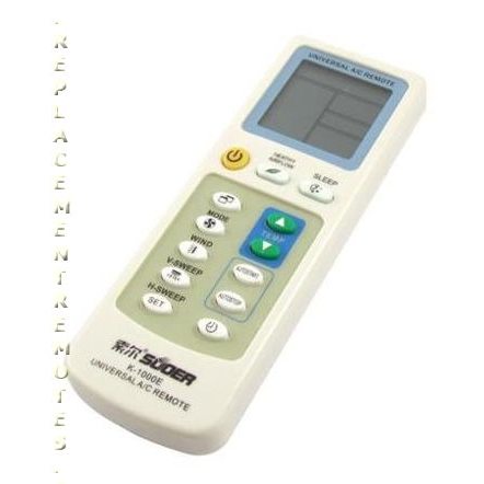 Generic K1000E Universal Air Conditioner Remote Control