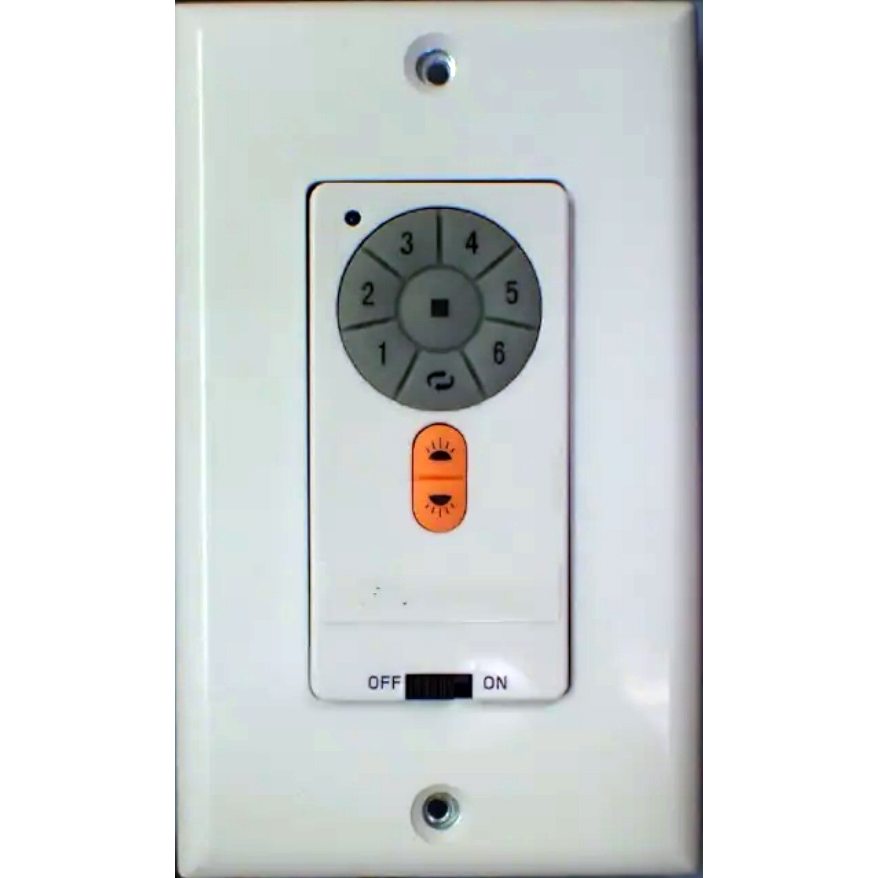 Control remoto genérico para ventilador de techo TR190C KUJCE10710 con cable 