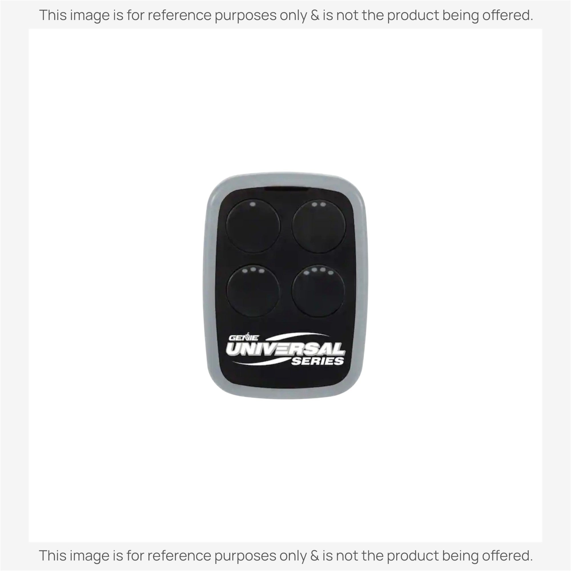 Substitute for Genie GU4TG-R Universal 4-Button with DIP and Learn Garage Door Opener Remote Control [375UT-3button]