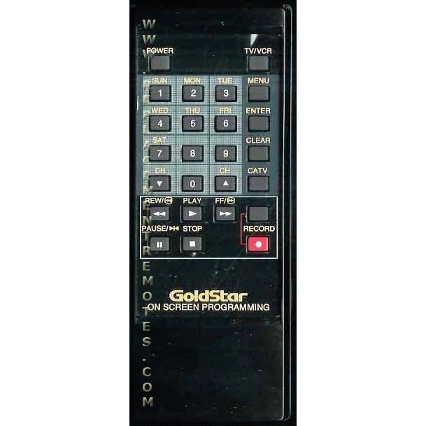 Control remoto para VCR GoldStar GS003