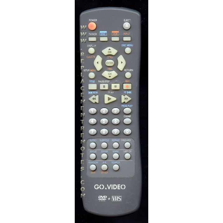 GoVideo N111A DVD/VCR Remote Control