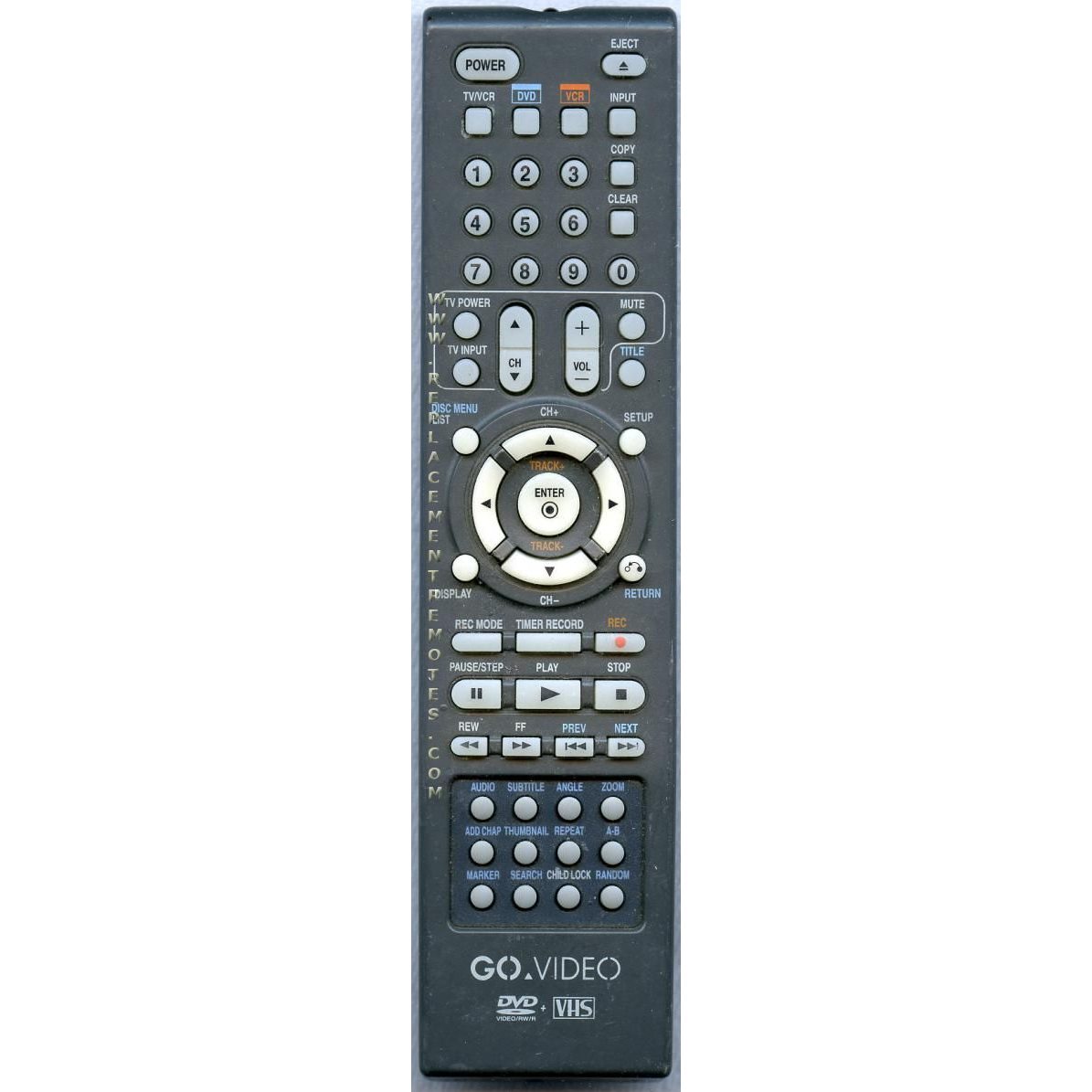 Control remoto para DVD/VCR GoVideo N163B