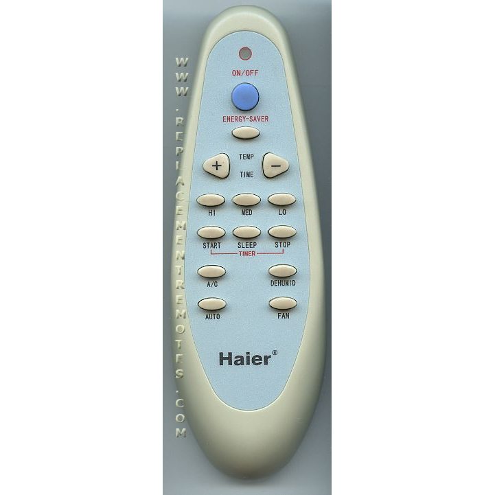 Haier AC562005 Air Conditioner Remote Control
